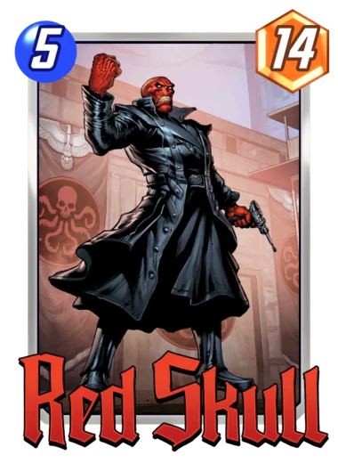 Red Skull Card Image