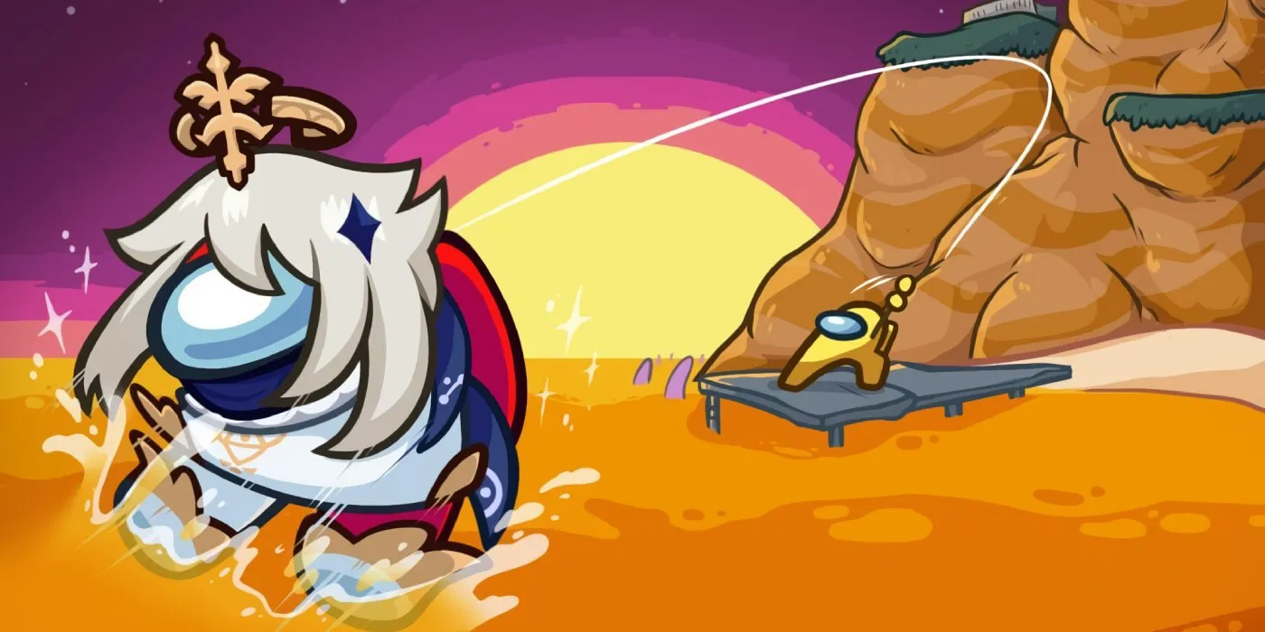 Among Us x Genshin Impact Collaboration - Log in Starting September 10th For Free Cosmetics