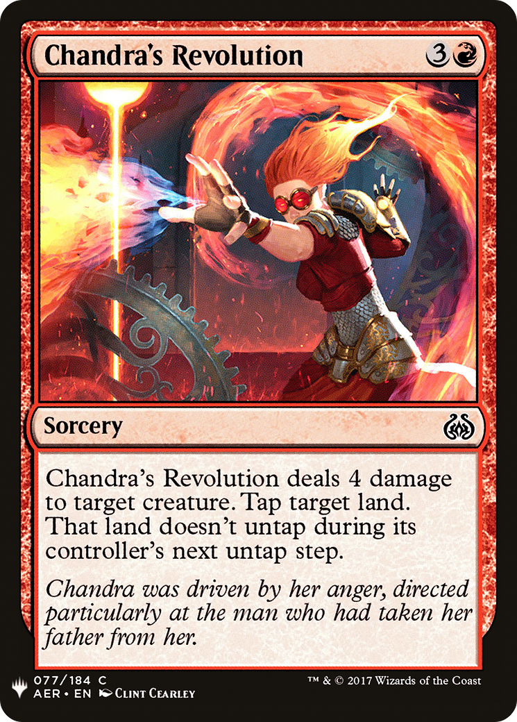 Chandra's Revolution Card Image