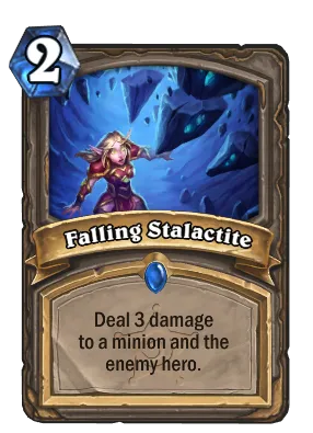 Falling Stalactite Card Image