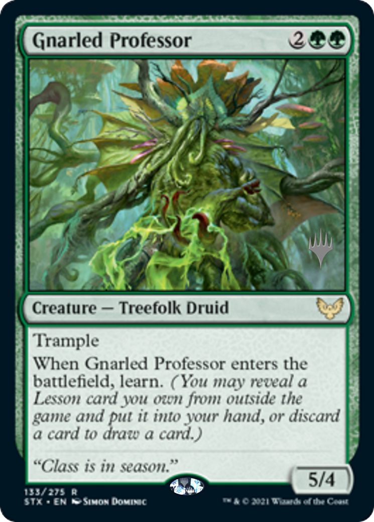 Gnarled Professor Card Image