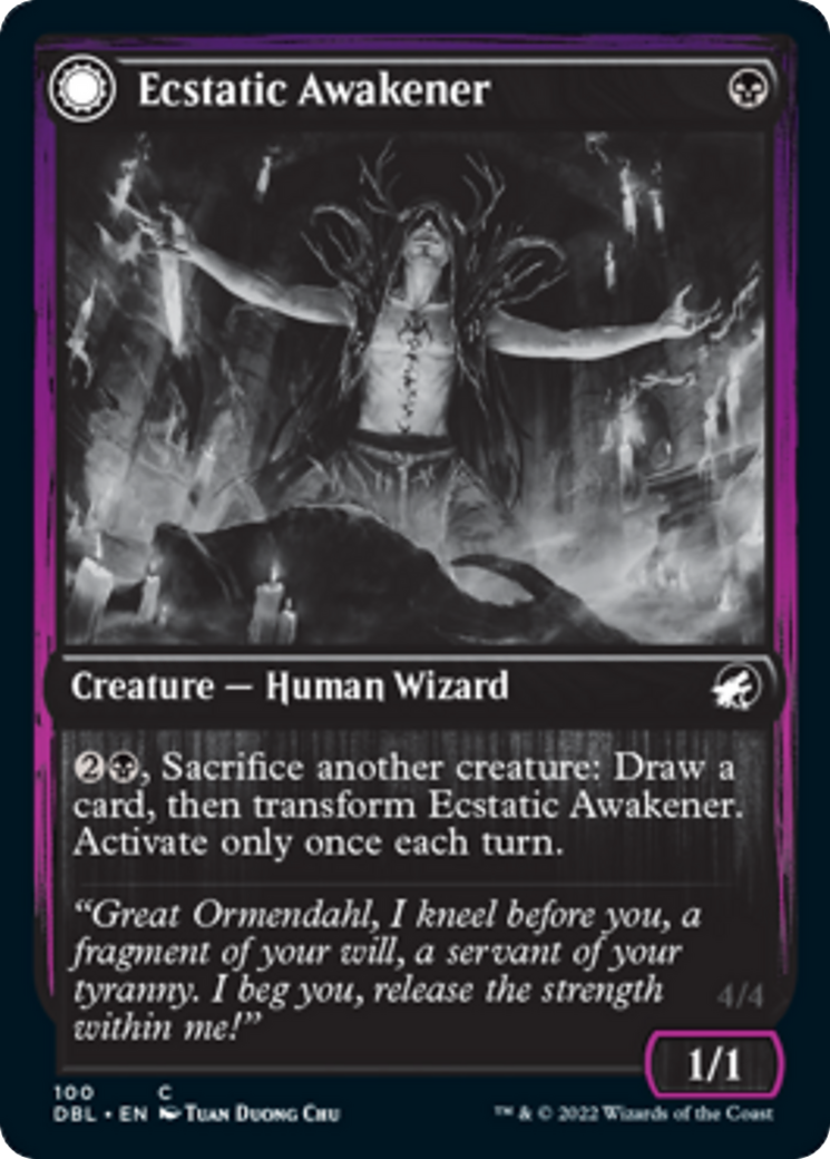 Ecstatic Awakener // Awoken Demon Card Image