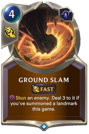 Ground Slam Card Image