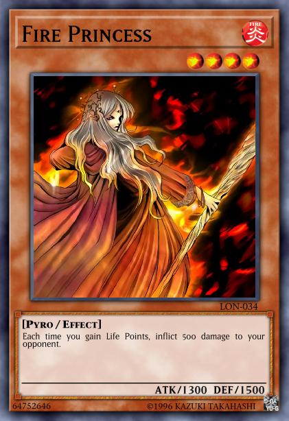 Fire Princess Card Image