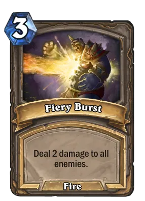 Fiery Burst Card Image