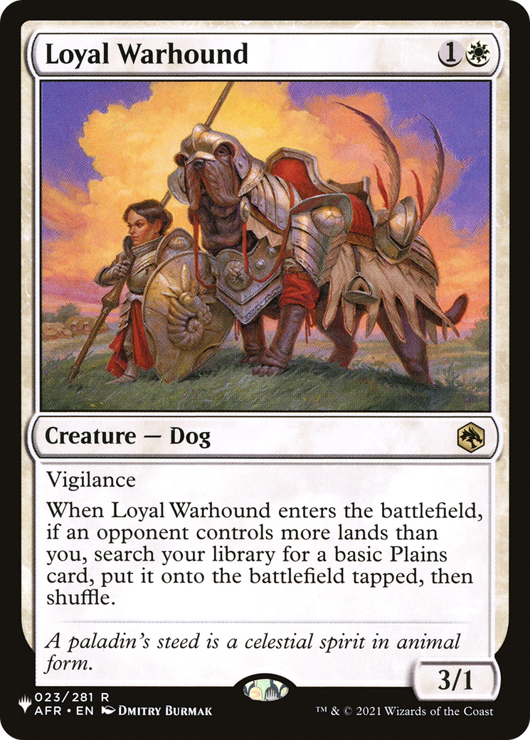 Loyal Warhound Card Image