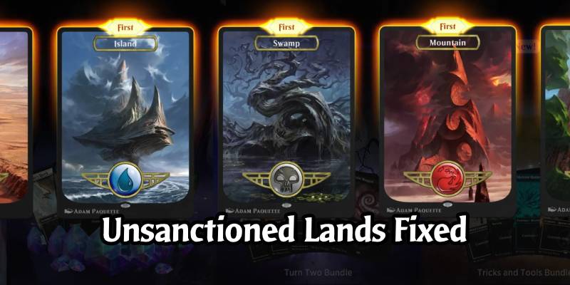 MTG Arena Update - Unsanctioned Lands Issue Resolved, Direct Challenge Returns