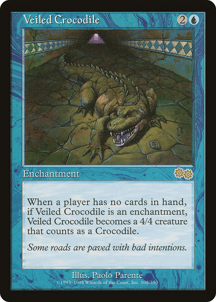 Veiled Crocodile Card Image