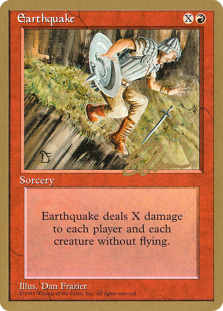 Earthquake Card Image