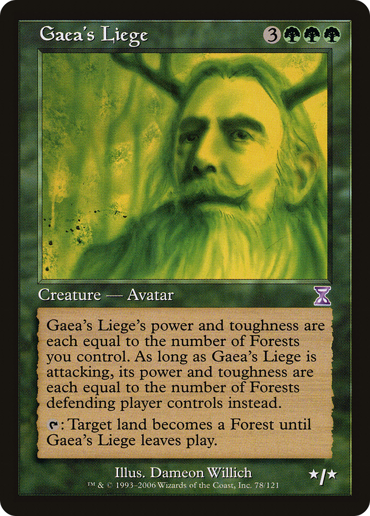 Gaea's Liege Card Image
