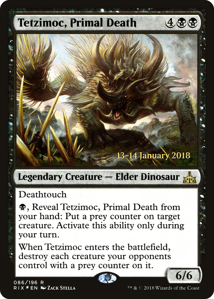 Tetzimoc, Primal Death Card Image