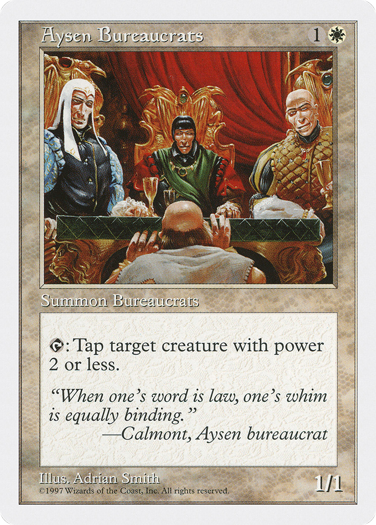 Aysen Bureaucrats Card Image