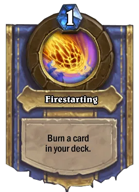 Firestarting Card Image