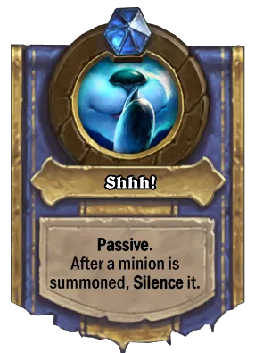 Shhh! Card Image