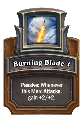 Burning Blade {0} Card Image