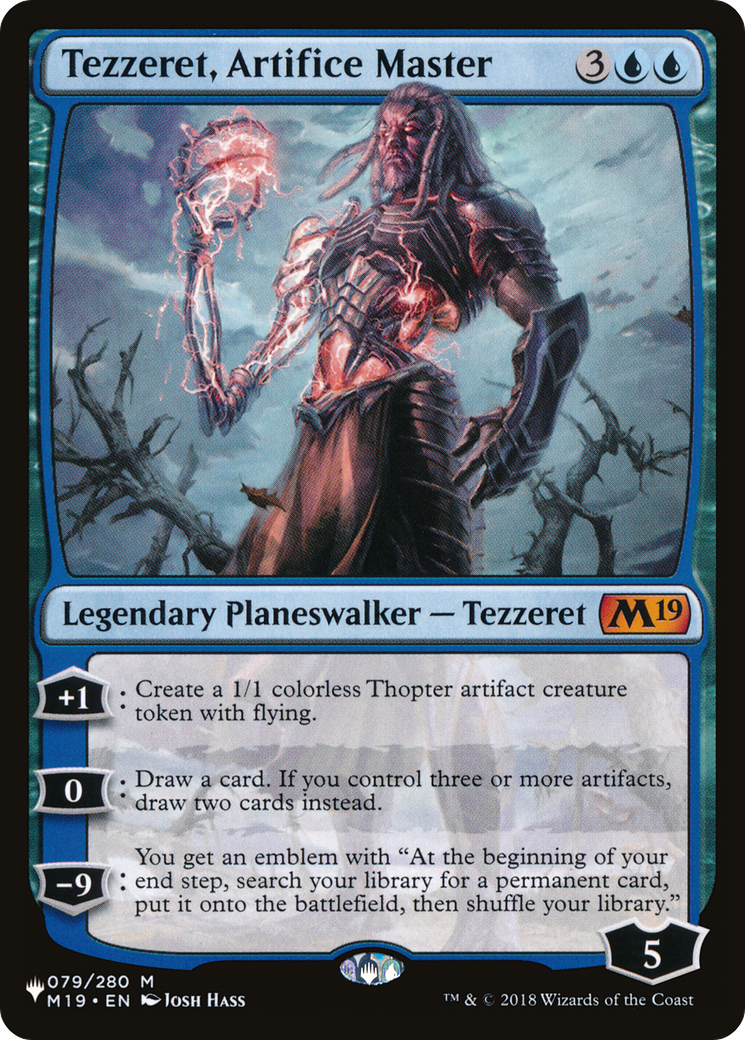 Tezzeret, Artifice Master Card Image