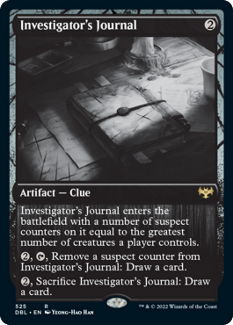 Investigator's Journal Card Image