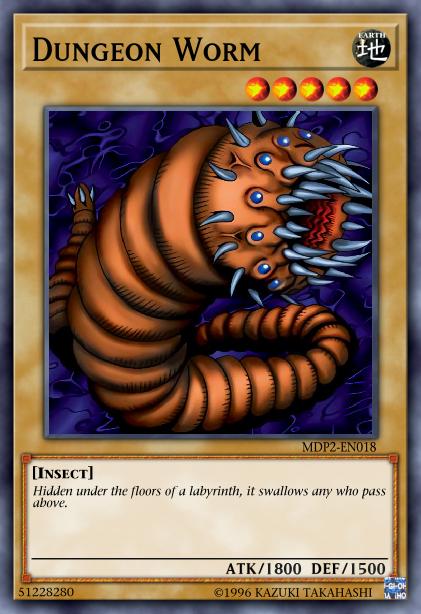 Dungeon Worm Card Image