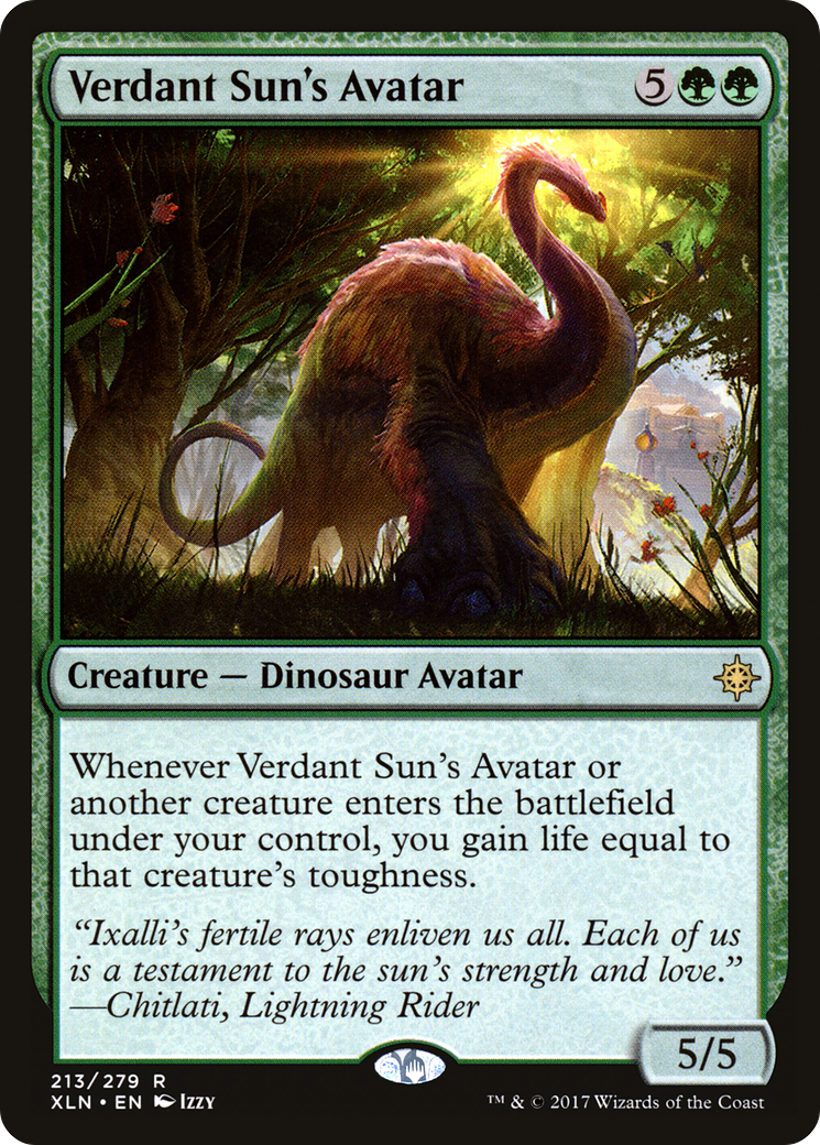 Verdant Sun's Avatar Card Image