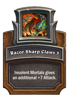 Razor Sharp Claws 3 Card Image