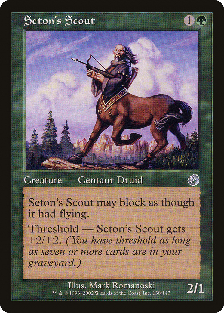 Seton's Scout Card Image