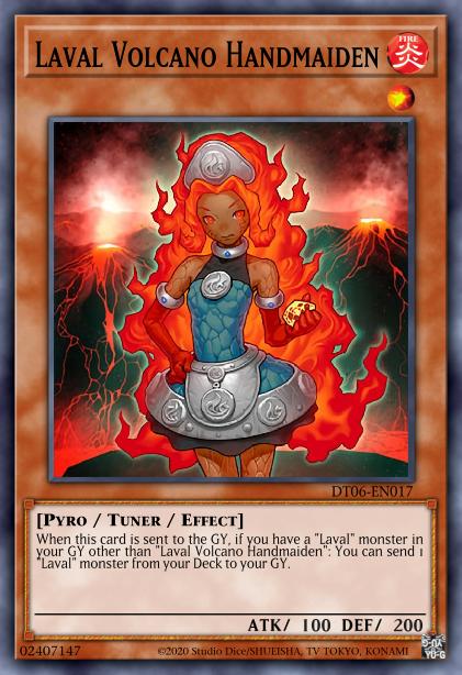 Laval Volcano Handmaiden Card Image