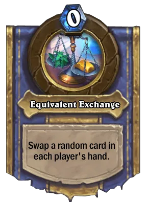 Equivalent Exchange Card Image