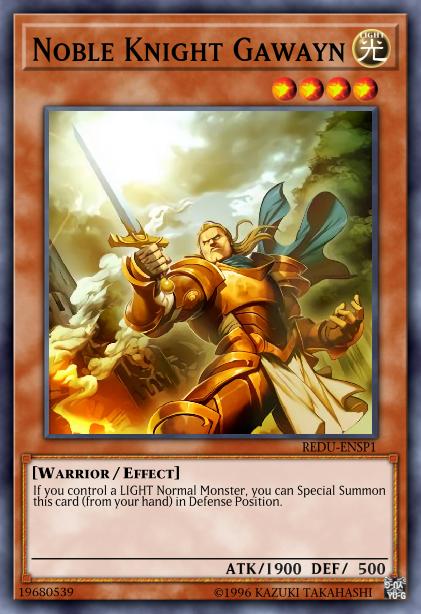 Noble Knight Gawayn Card Image