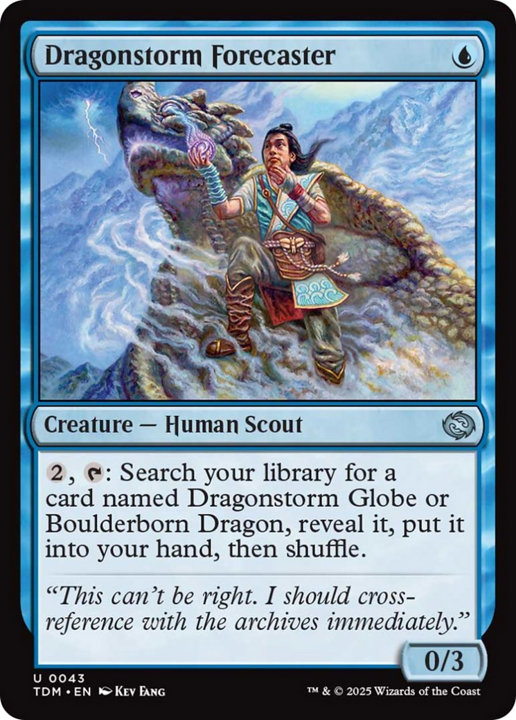 Dragonstorm Forecaster Card Image