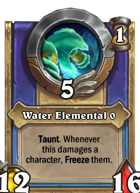 Water Elemental {0} Card Image