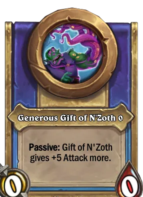 Generous Gift of N'Zoth {0} Card Image