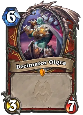 Decimator Olgra Card Image