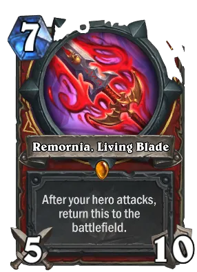 Remornia, Living Blade Card Image