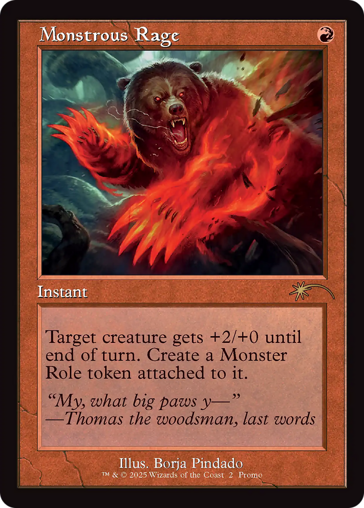 Monstrous Rage Card Image
