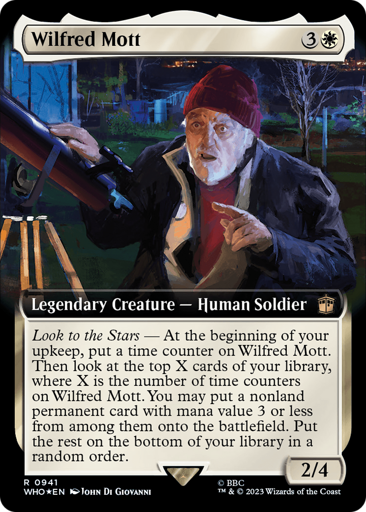 Wilfred Mott Card Image