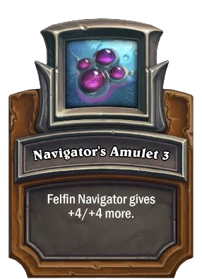 Navigator's Amulet 3 Card Image