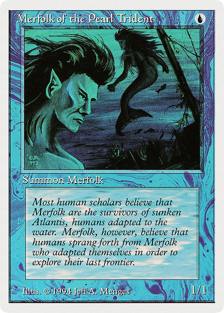 Merfolk of the Pearl Trident Card Image