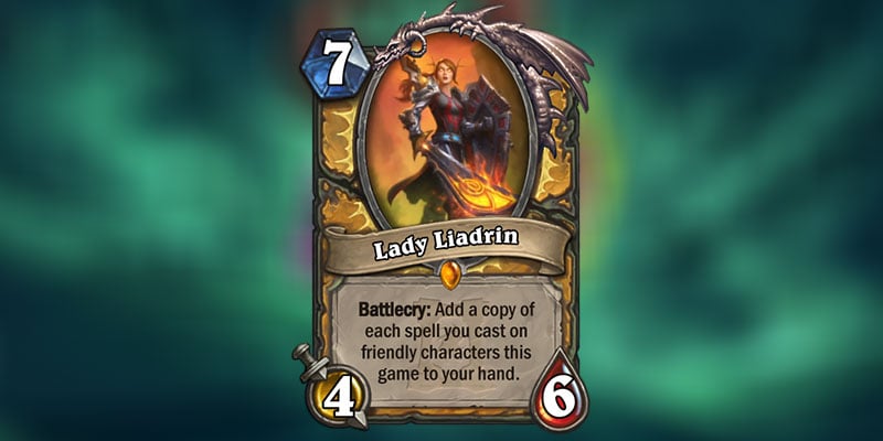 Lady Liadrin is a new Paladin Legendary Revealed for Hearthstone's Ashes of Outland Expansion