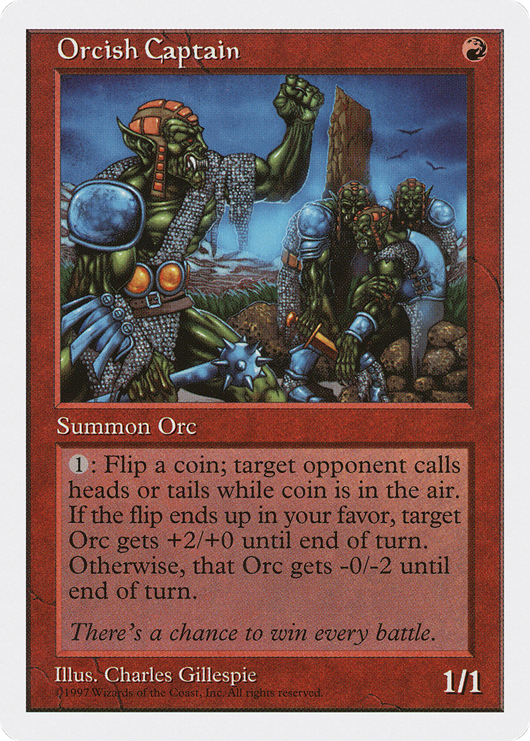 Orcish Captain Card Image