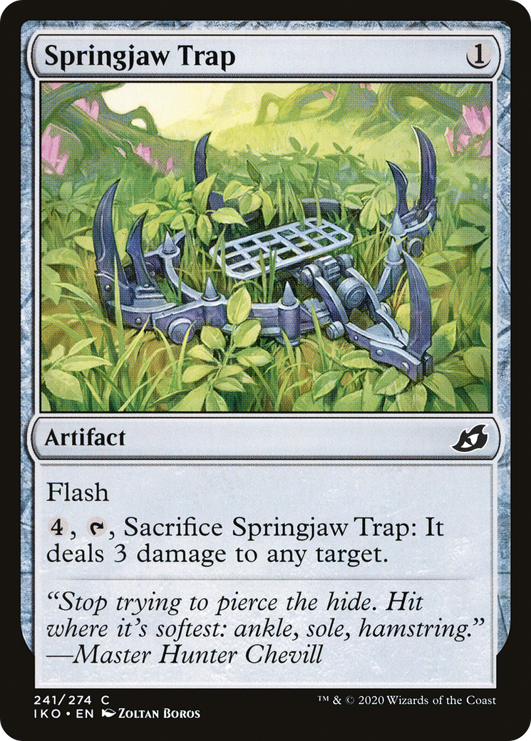 Springjaw Trap Card Image