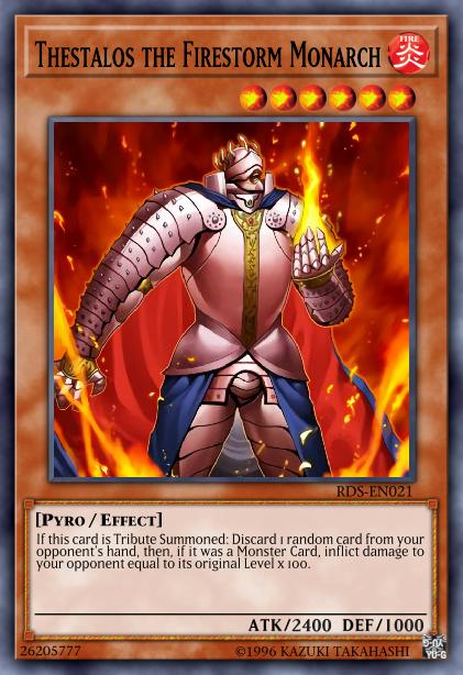 Thestalos the Firestorm Monarch Card Image