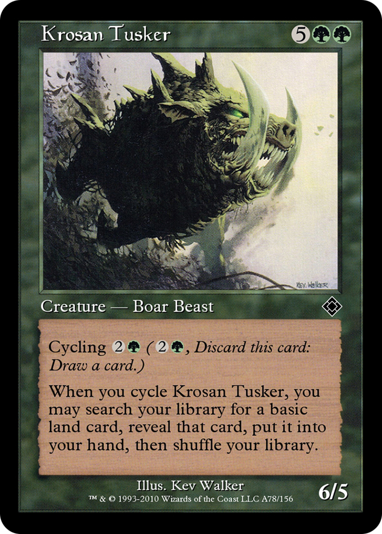 Krosan Tusker Card Image