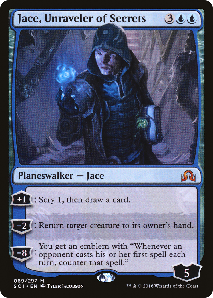 Jace, Unraveler of Secrets Card Image
