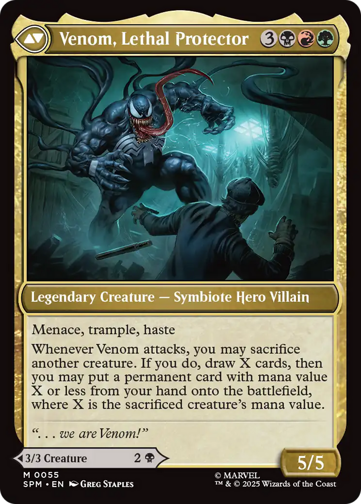 Eddie Brock // Venom, Lethal Protector Card Image