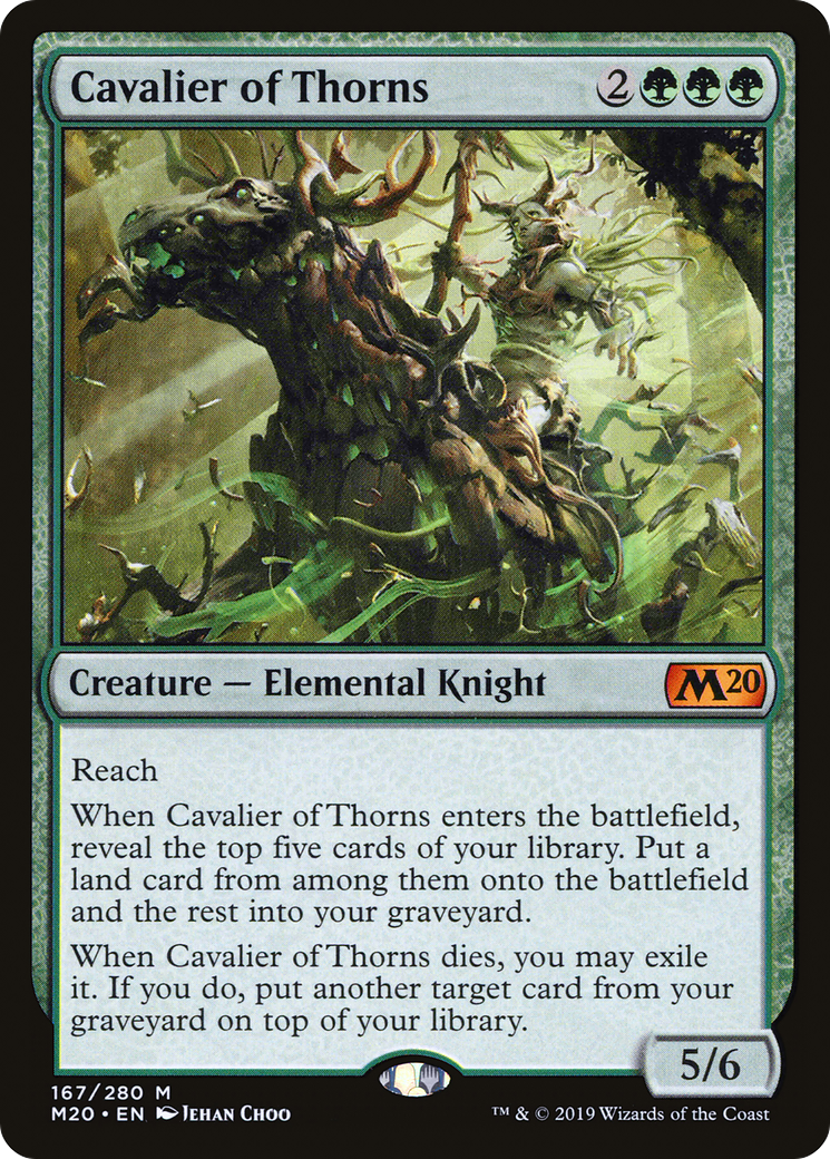 Cavalier of Thorns Card Image