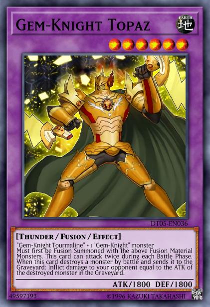 Gem-Knight Topaz Card Image