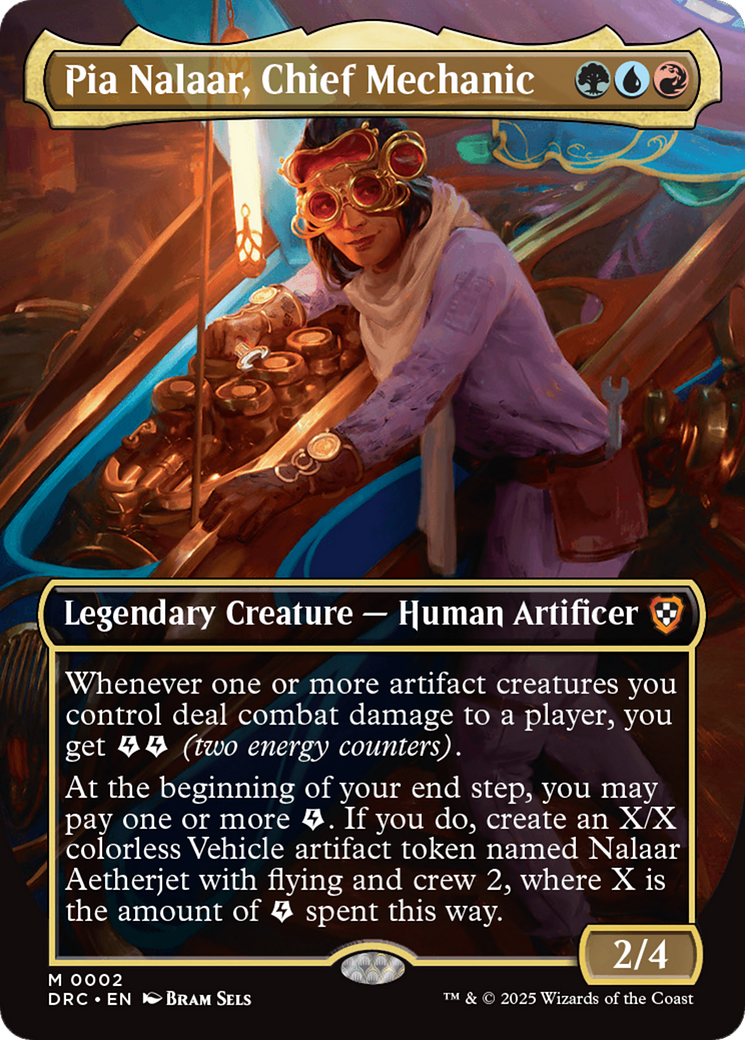 Pia Nalaar, Chief Mechanic Card Image