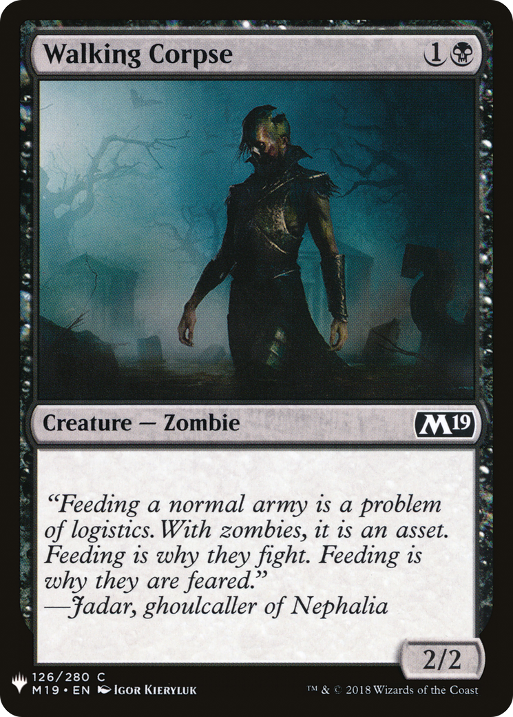 Walking Corpse Card Image