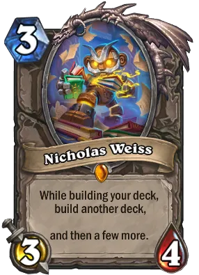 Nicholas Weiss Card Image