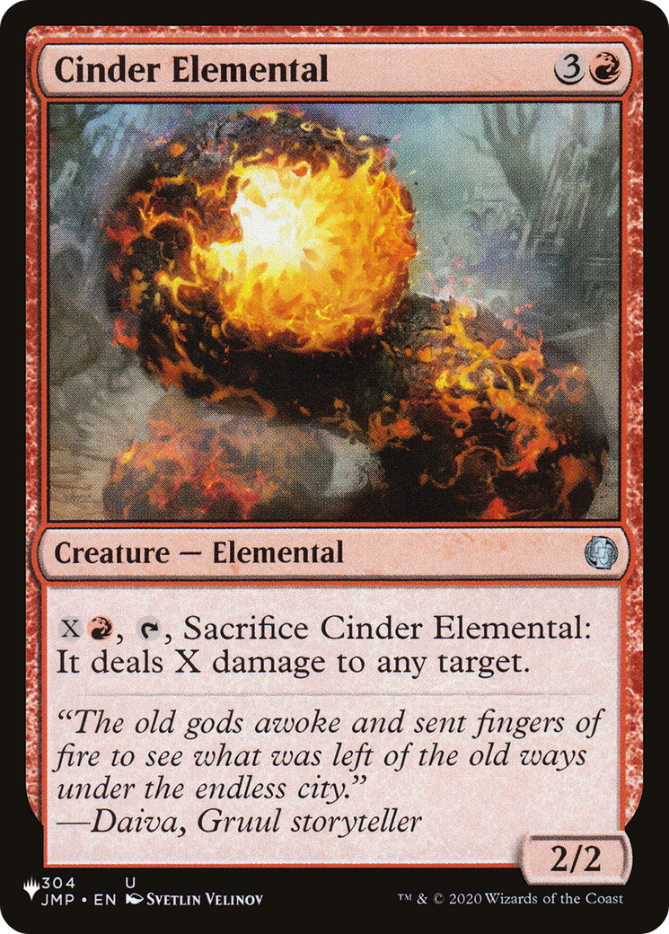 Cinder Elemental Card Image